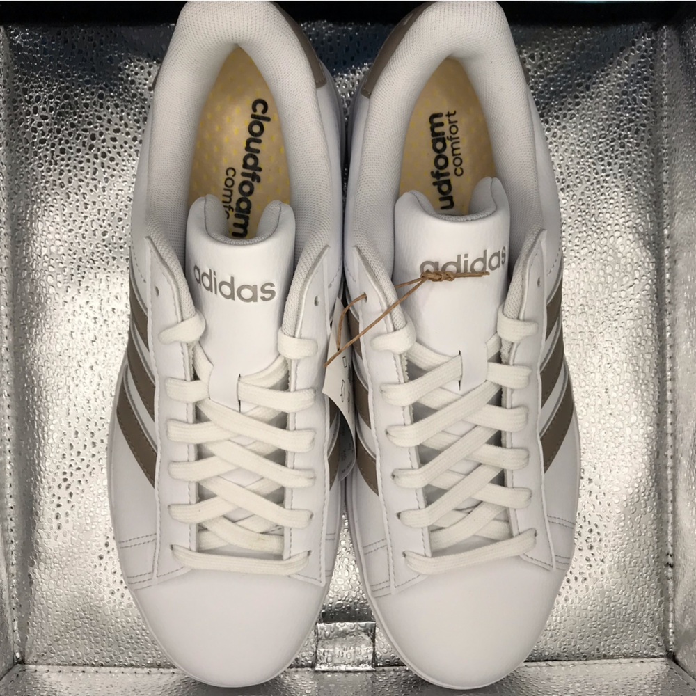 Adidas White Sneakers - Picture 2 of 4